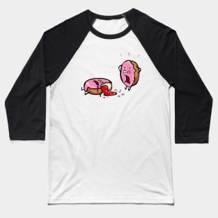 Donut Murder Baseball T-Shirt